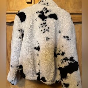 Cow print sweatshirt